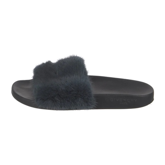GIVENCHY flip flops Fur Slides - Picture 4 of 5